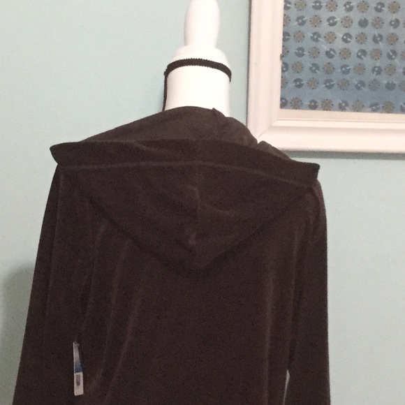 SB Active- Brown Velour Mink Hoodie - Picture 7 of 8